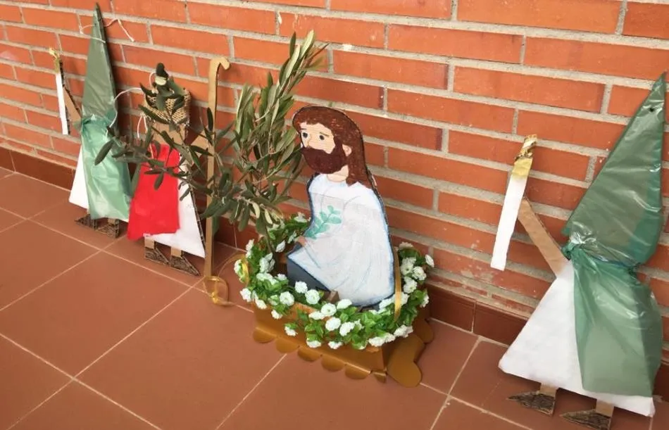 Oración del Huerto en la calle Hermanos García Carraffa