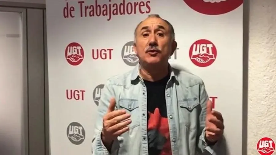 El secretario general de UGT, Pepe Álvarez. Foto EP