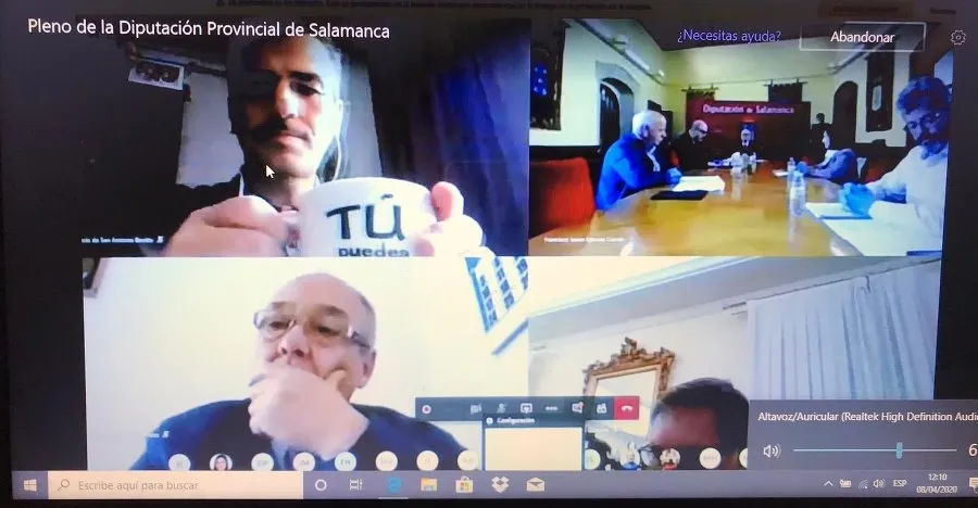 Foto 2 - La Diputaci&oacute;n&nbsp; se suma al aplauso para "todas las personas que est&aacute;n trabajando contra la...