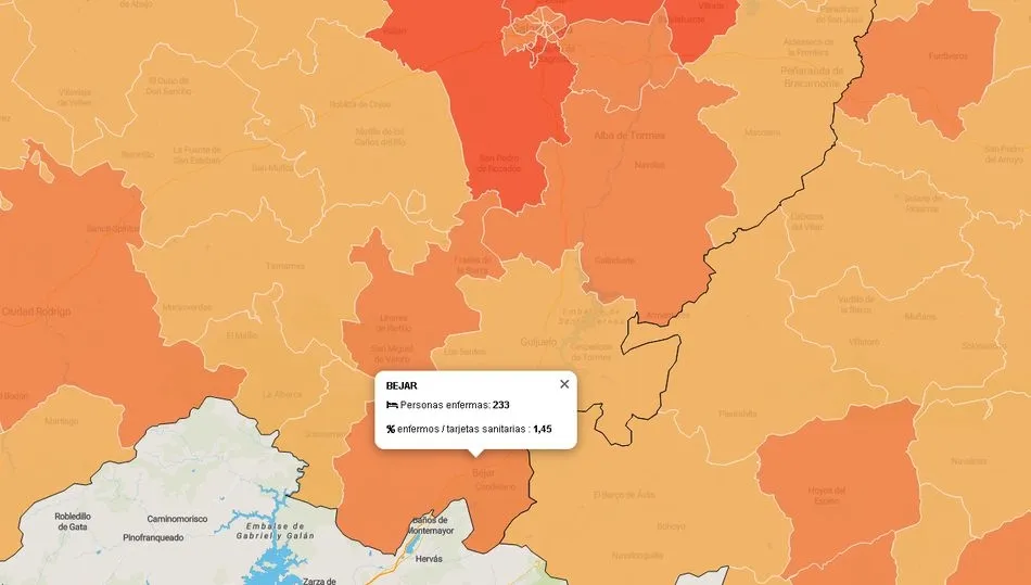 Datos oficiales facilitados por la Junta de Castilla y León