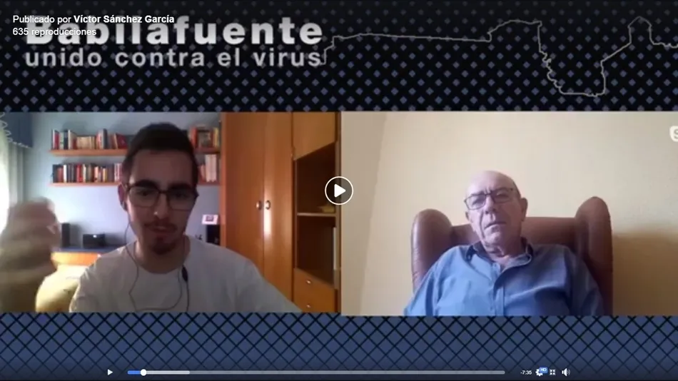 Foto 3 - Entrevistas desde Babilafuente contra el virus