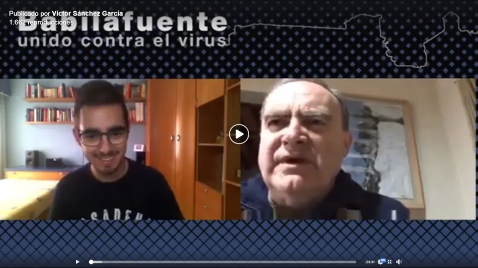 Foto 2 - Entrevistas desde Babilafuente contra el virus