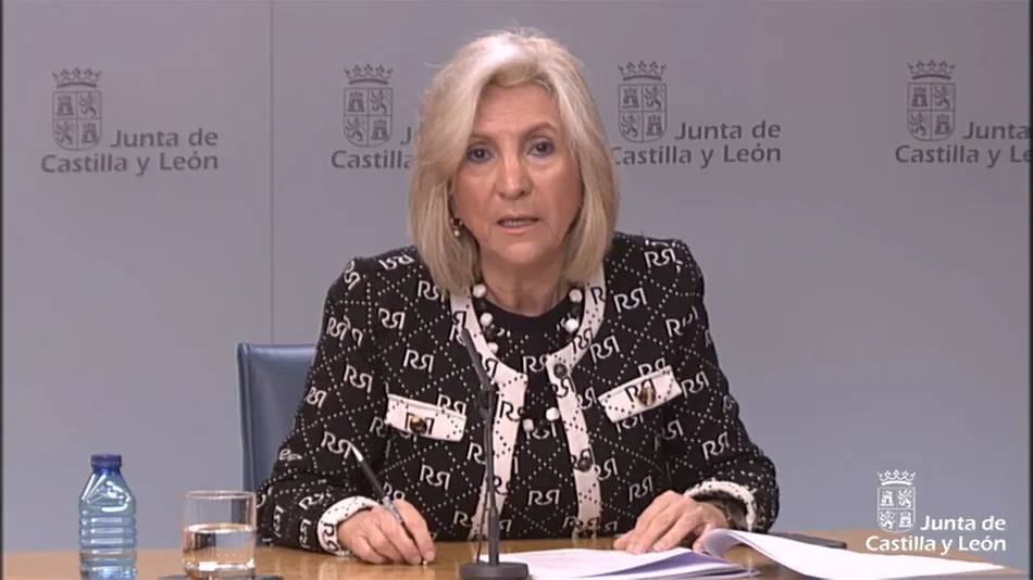 Verónica Casado, consejera de Sanidad de la Junta de Castilla y León