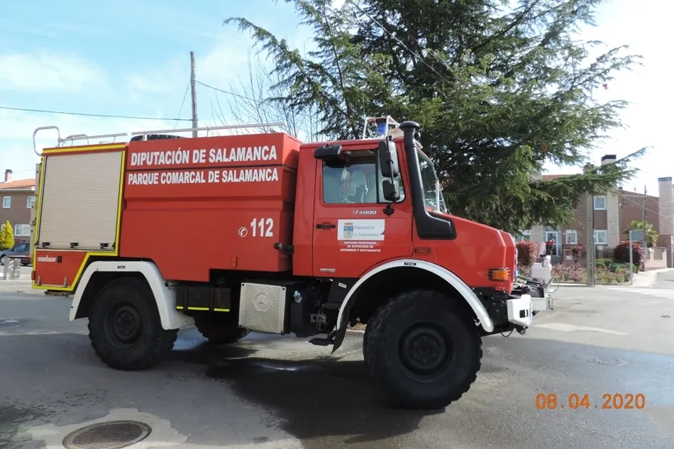 Foto 4 - Vuelven a desinfectar las calles de Aldearrubia