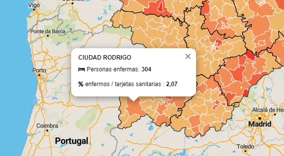 Sólo 4 nuevos casos de coronavirus, todos ellos en la Zona de Ciudad Rodrigo, en las últimas 24...