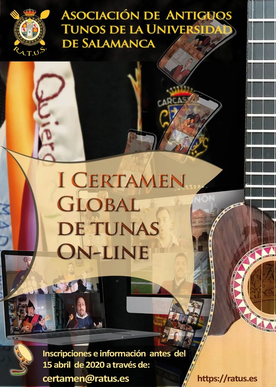 Foto 5 - Cerca de 20 tunas participan en el I Certamen Global Online, organizado por salmantinos