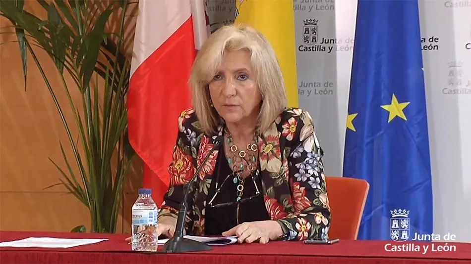 Verónica Casado, consejera de Sanidad de la Junta de Castilla y León