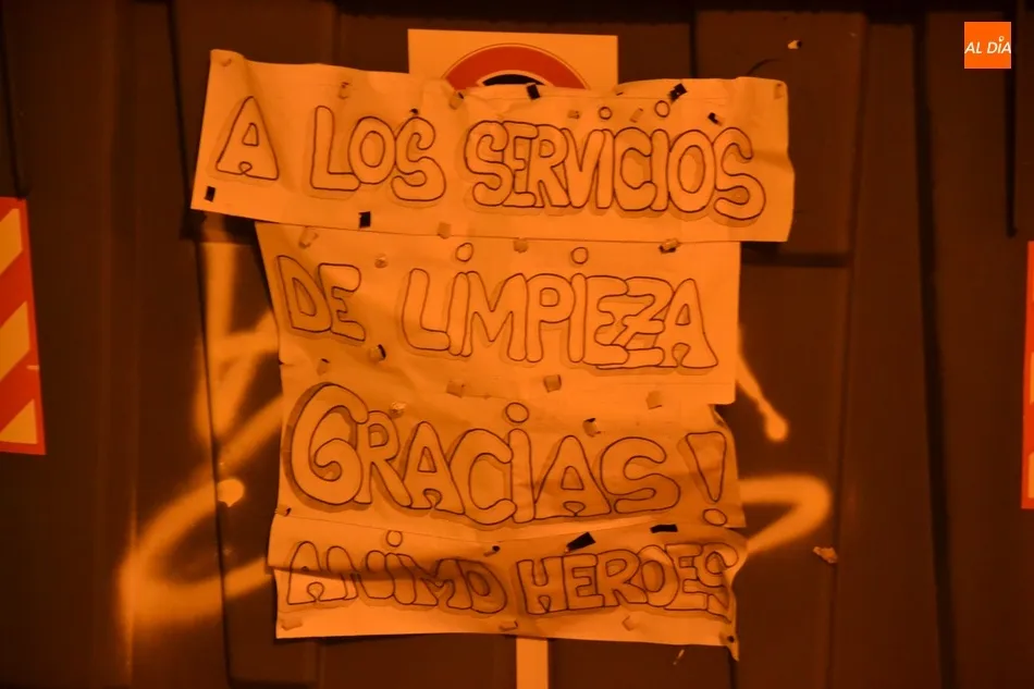 1Foto: Agradecimiento callejero  