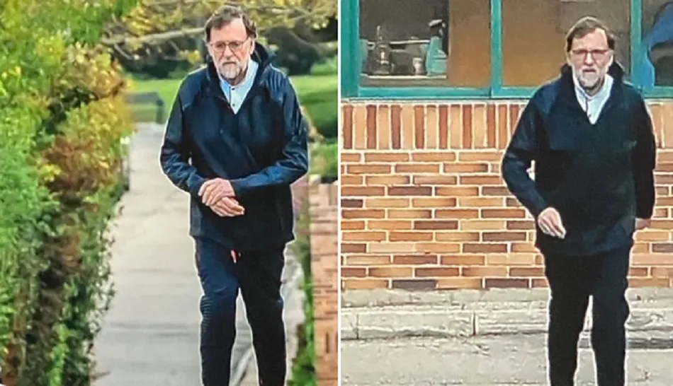 Rajoy incumple el confinamiento y sale a la calle a hacer ejercicio  