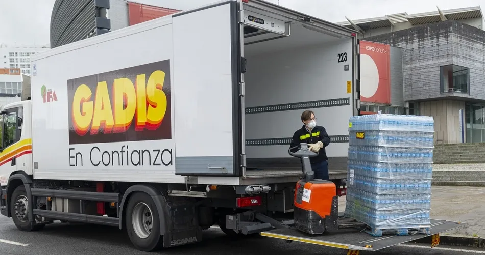 Para una mayor eficacia, camiones de Gadis repetirán entregas quincenalmente y de forma escalonada en los almacenes de cada hospital