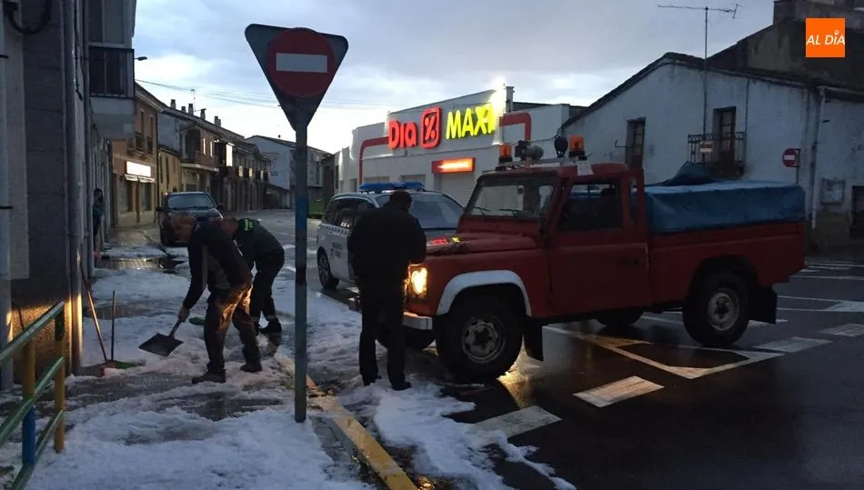 Zona del cruce de las calles Pedro Velasco y Matadero de Vitigudino