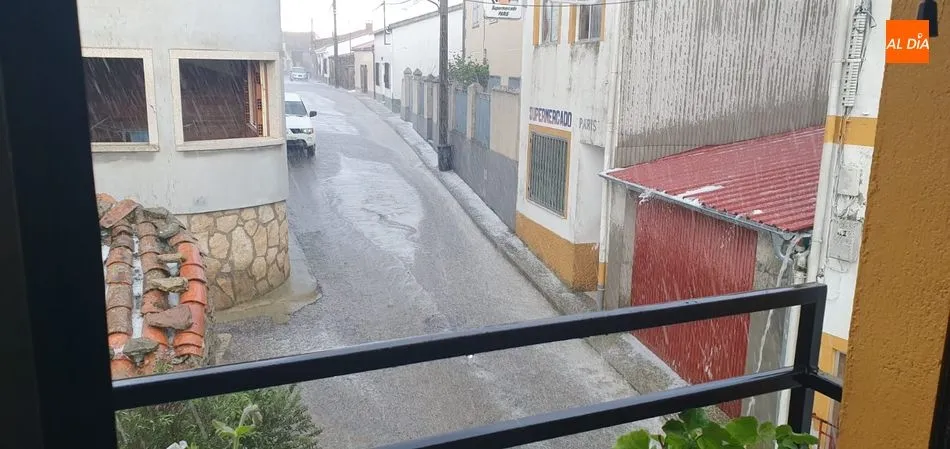 Foto 9 - Una fuerte tormenta de granizo provoca problemas en varios municipios de la zona de Vitigudino  