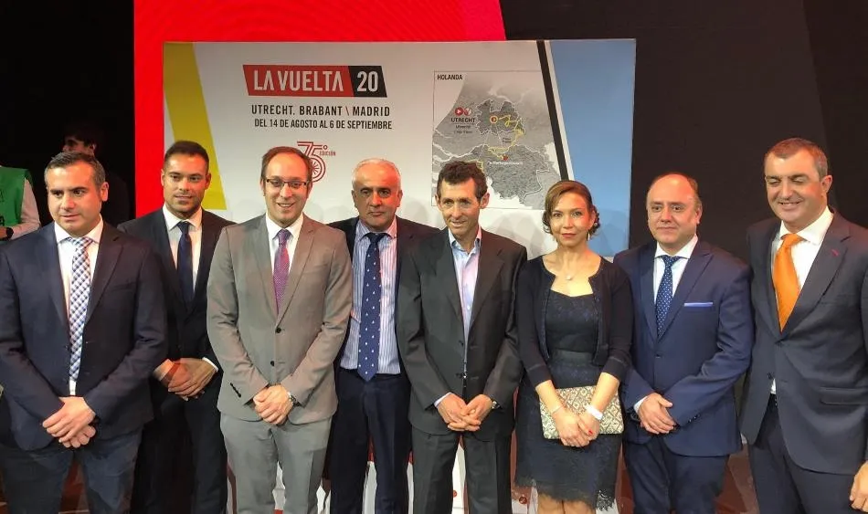Presentación de La Vuelta el pasado mes de diciembre