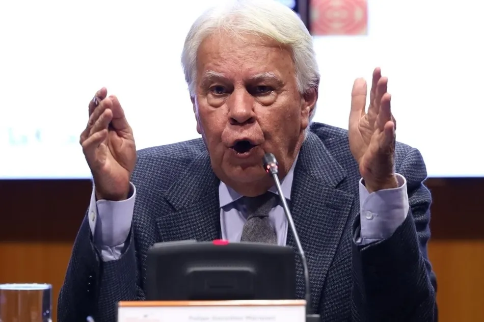 El expresidente del Gobierno Felipe González. Foto: EP