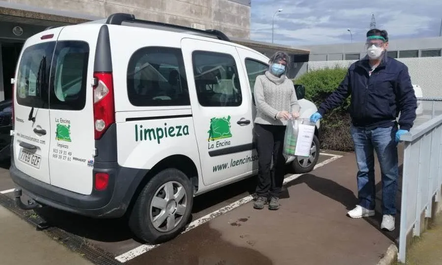 Foto 10 - Resistencia Salamanca supera las 5.000 pantallas protectoras donadas en la capital y la provincia