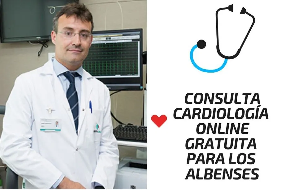 Roberto Martín Reyes oferta una consulta cardiológica online gratuita para los vecinos de la...
