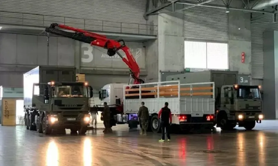 Militares del MING en una de las misiones de la Operación Balmis | EP