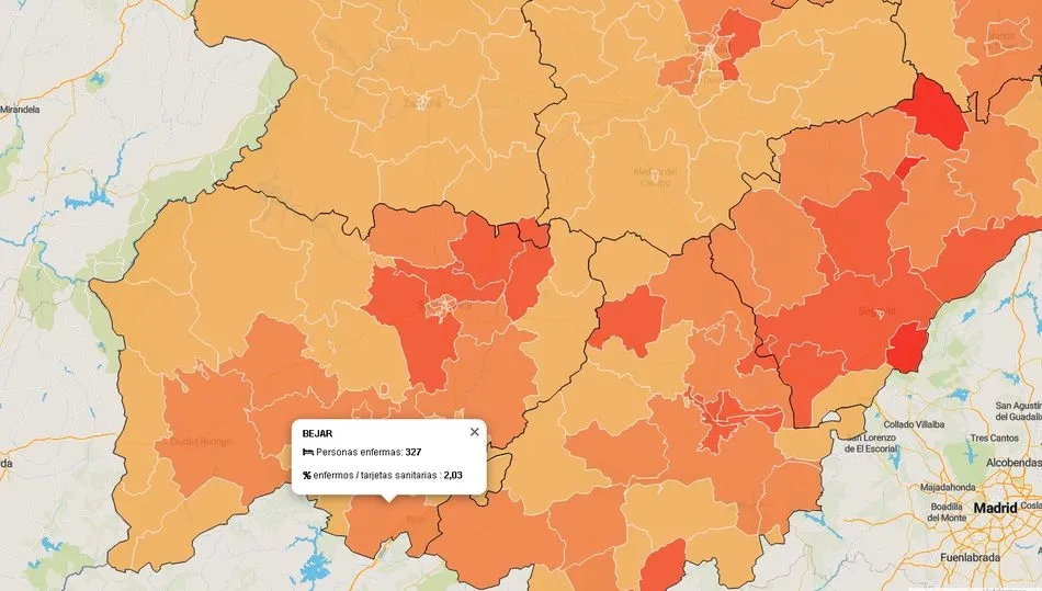 Datos oficiales facilitados por la Junta de Castilla y León