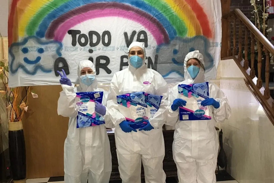 Los 10km de Gudino donan 60 trajes de protección y lanzan el reto al resto de carreras populares 