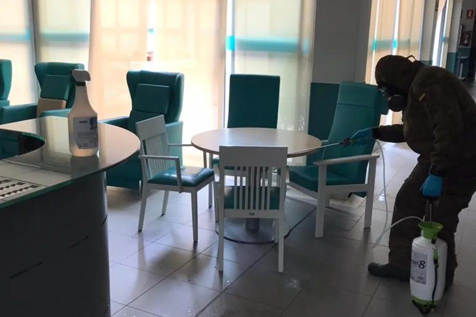 Foto 3 - El Mando de Ingenieros aumenta el ritmo en las misiones de desinfecci&oacute;n y reconocimiento