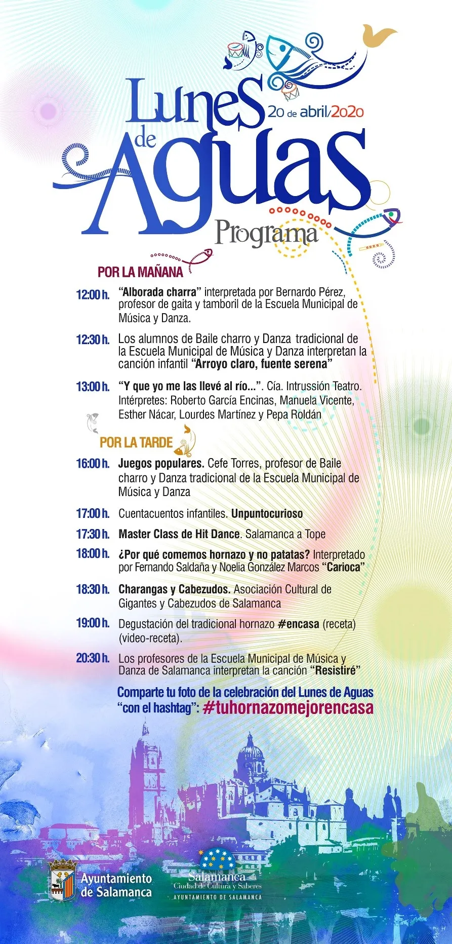 Foto 2 - Cuentacuentos, teatro, charangas y m&uacute;sica para celebrar el Lunes de Aguas sin salir de casa  