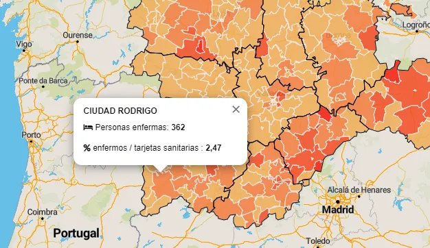 Las 7 Zonas que incluyen municipios de la comarca registran su mejor día con sólo 3 casos nuevos  