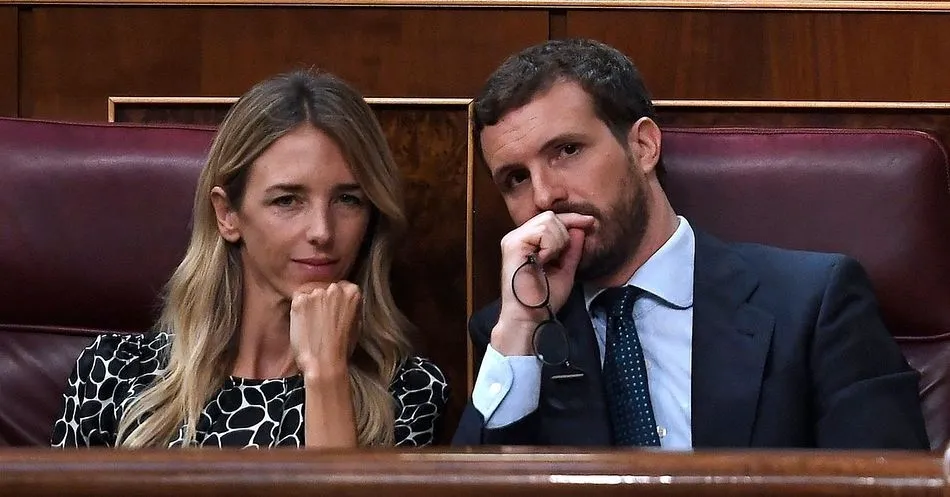 Cayetana Alvarez de Toledo y Pablo Casado en el Congreso - Archivo