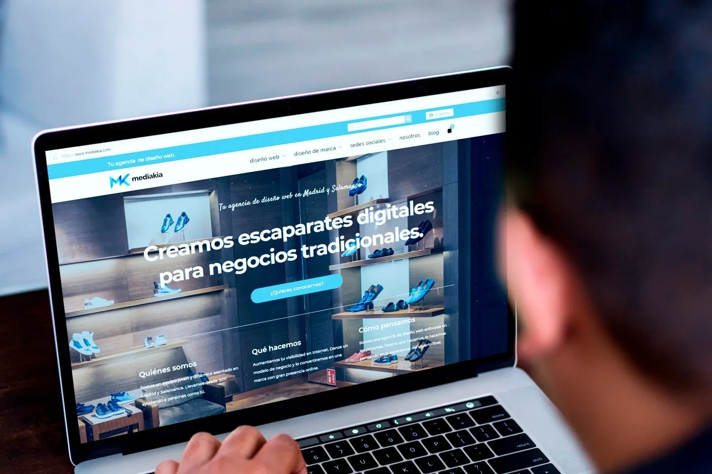 Mediakia, la empresa salmantina que crea escaparates digitales para negocios tradicionales