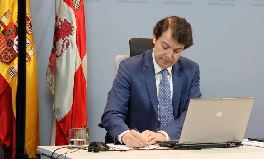 Alfonso Fernández Mañueco, presidente de Castilla y León