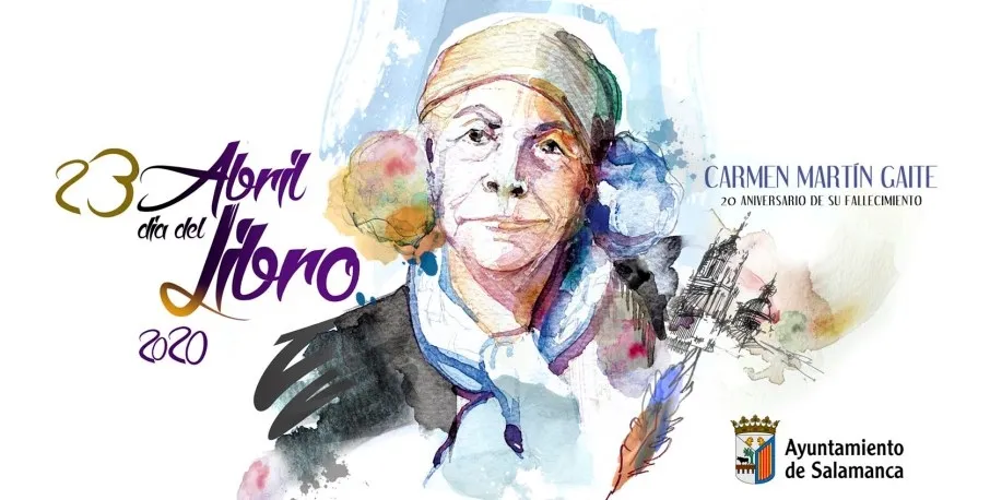 Este Día del Libro en Salamanca está dedicado a la escritora salmantina Carmen Martín Gaite al cumplirse este año el 20 aniversario de su fallecimiento