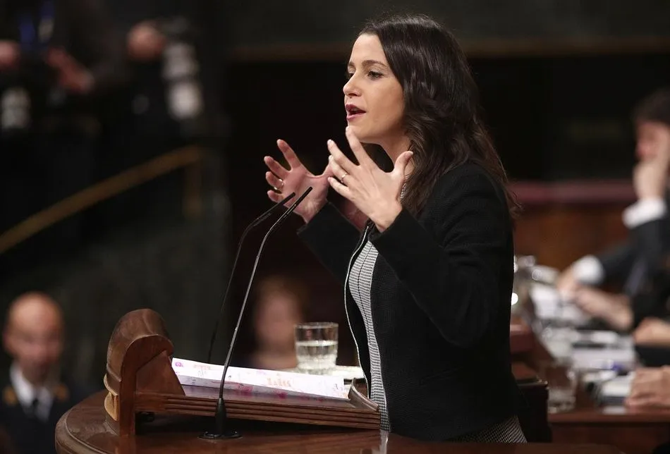 La presidenta de Ciudadanos y portavoz en el Congreso de los Diputados, Inés Arrimadas. - Eduardo Parra - Europa Press - Archivo