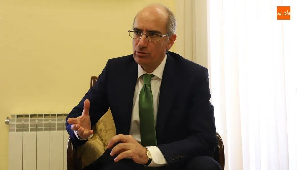 Javier Iglesias, presidente de la Diputación de Salamanca / FOTO: LYDIA GONZÁLEZ