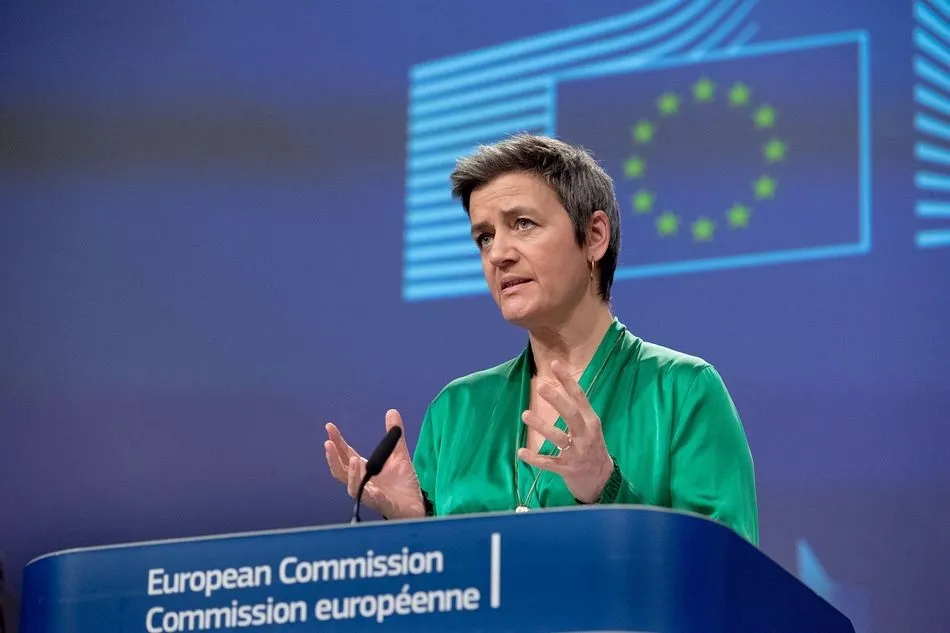 La vicepresidenta ejecutiva y responsable de política de competencia, Margrethe Vestager - Etienne Ansotte/European Commiss / DPA - Archivo