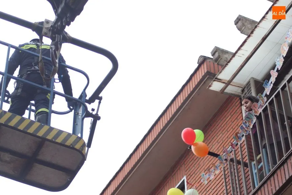 Foto 4 - Celia Mart&iacute;n Vaquero celebra su octavo cumplea&ntilde;os en Vitigudino con la felicitaci&oacute;n de los...