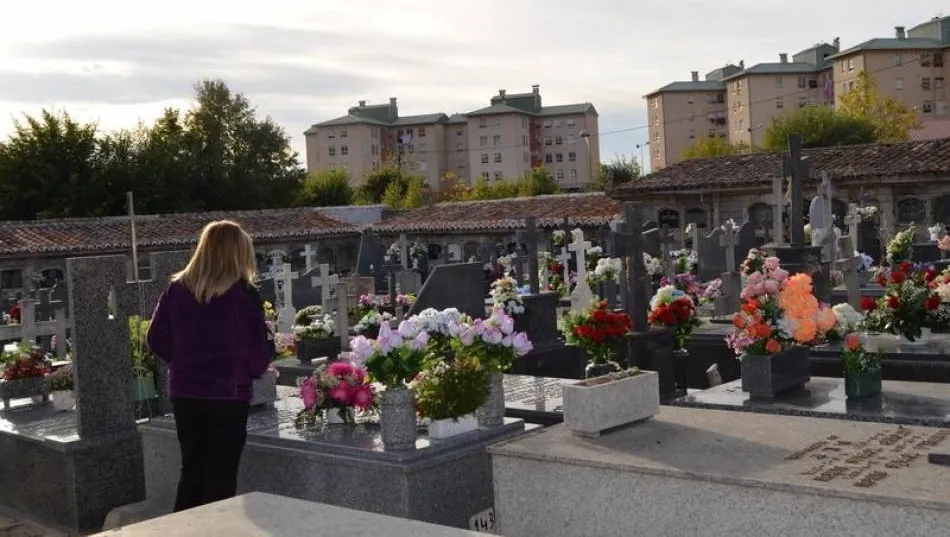 Imagen de archivo de un cementerio