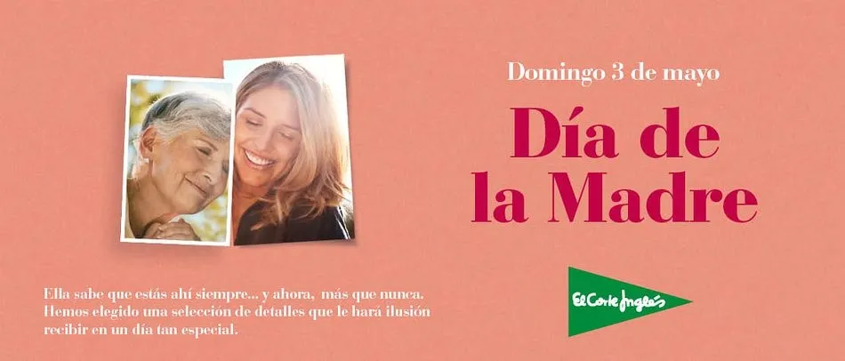 El Corte Inglés refuerza su servicio de compra online y telefónica para el Día de la Madre