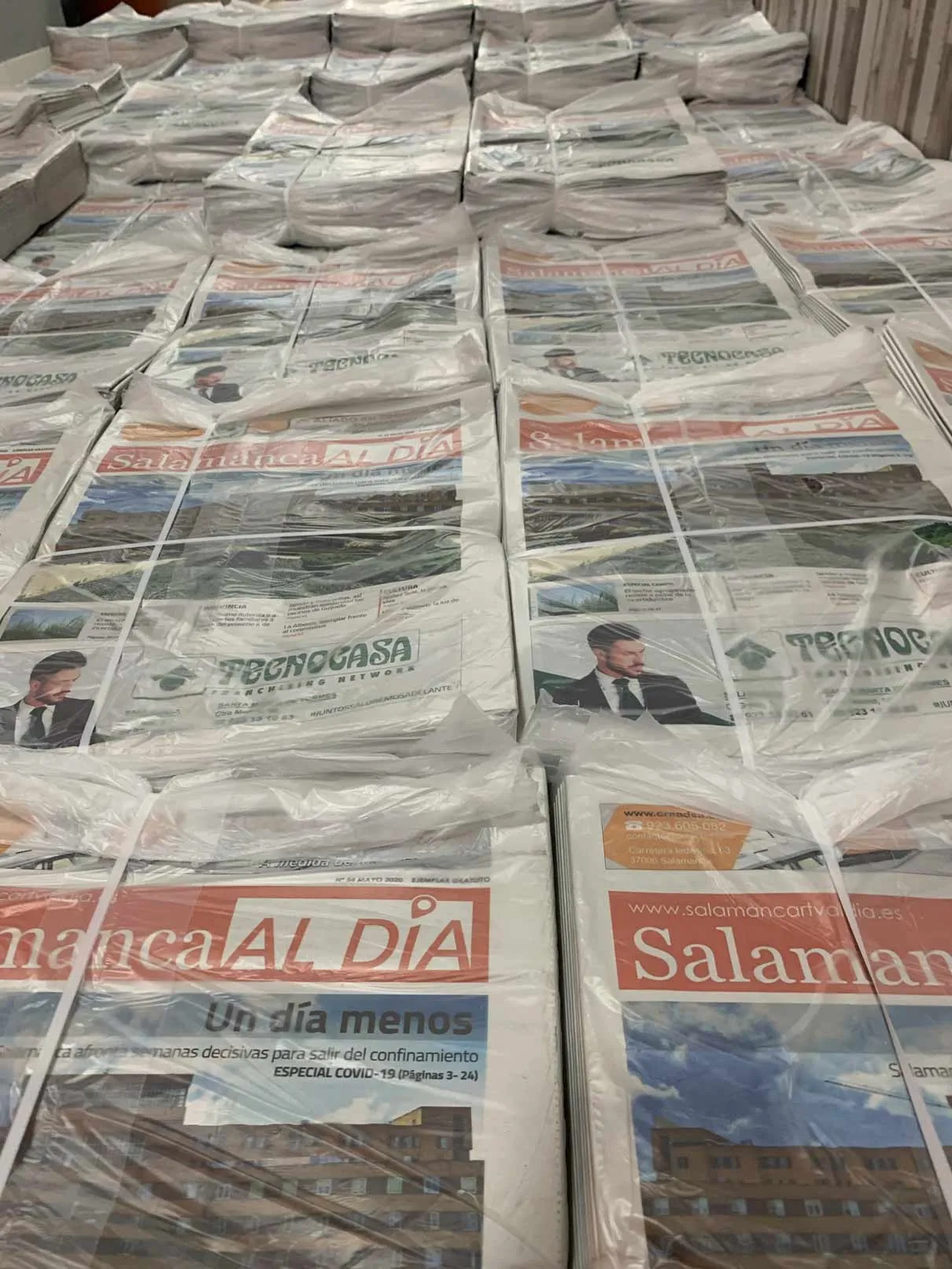 Foto 4 - Este jueves sale a la calle el n&uacute;mero de mayo del peri&oacute;dico en papel SALAMANCA AL D&Iacute;A