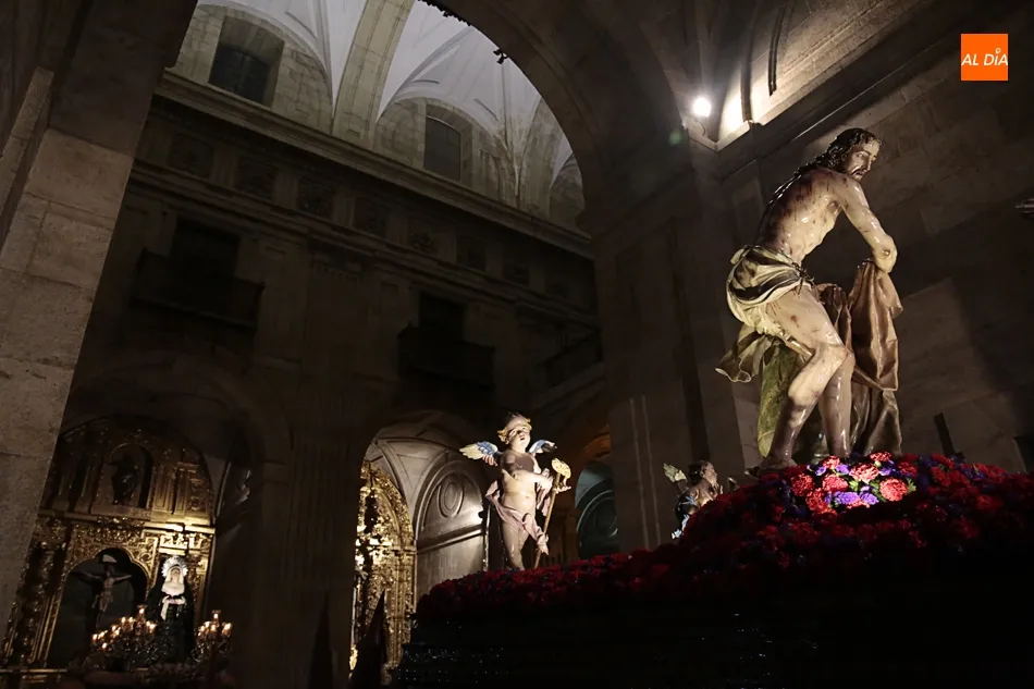 Foto 11 - La lluvia suspend&iacute;a la procesi&oacute;n de Jes&uacute;s Flagelado por primera vez