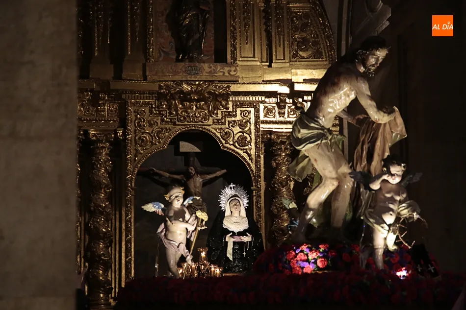 Foto 6 - La lluvia suspend&iacute;a la procesi&oacute;n de Jes&uacute;s Flagelado por primera vez