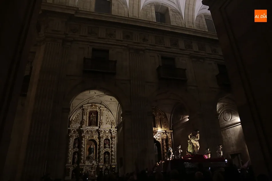 Foto 2 - La lluvia suspend&iacute;a la procesi&oacute;n de Jes&uacute;s Flagelado por primera vez