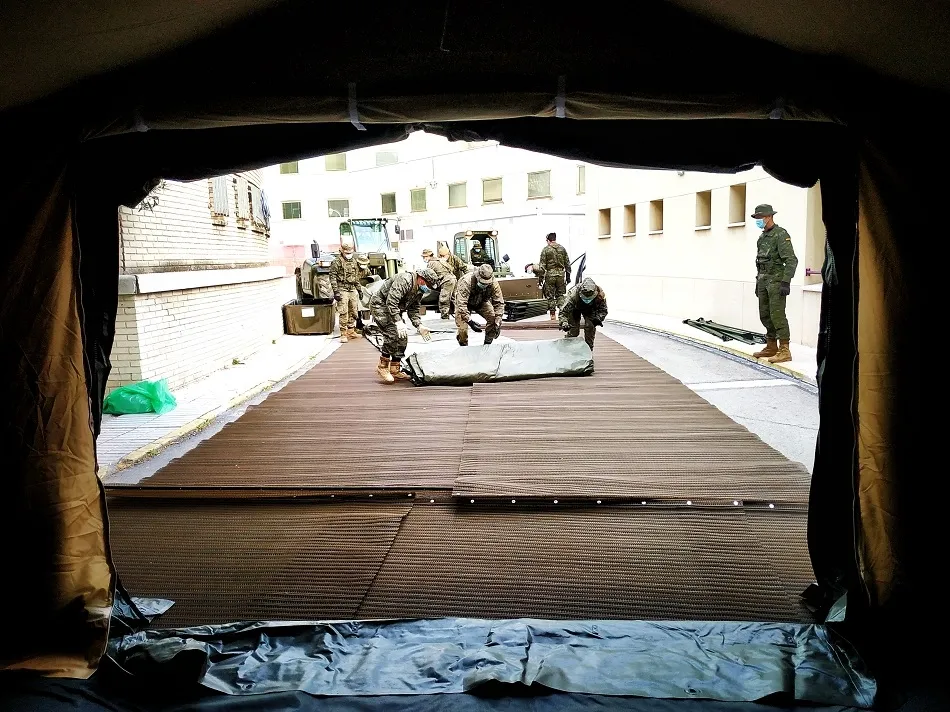 Foto 2 - Los militares que trabajan por &ldquo;conseguir la seguridad y el bienestar de los ciudadanos&rdquo;  