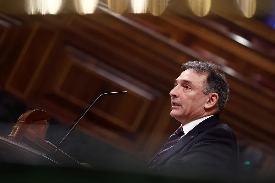 El portavoz de IU en el Congreso, Enrique Santiago, - Pool - Archivo