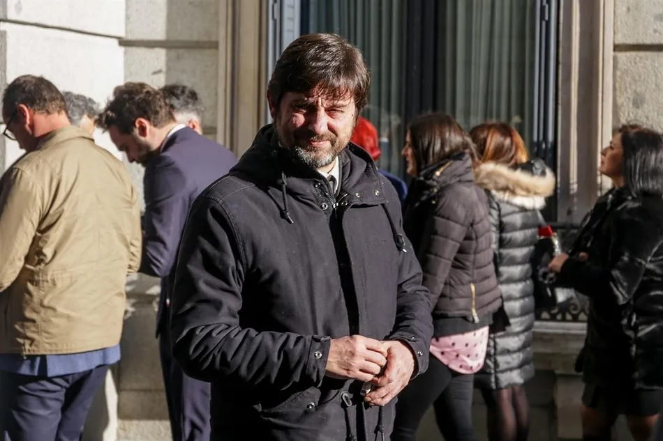 El diputado de Unidas Podemos Rafa Mayoral en una imagen de archivo - Ricardo Rubio - Europa Press - Archivo