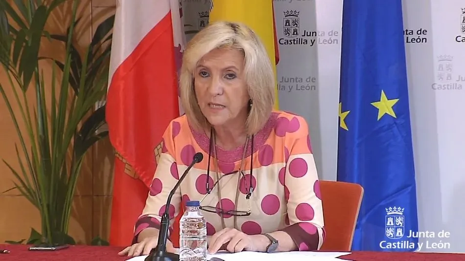 Verónica Casado, consejera de Sanidad de la Junta de Castilla y León