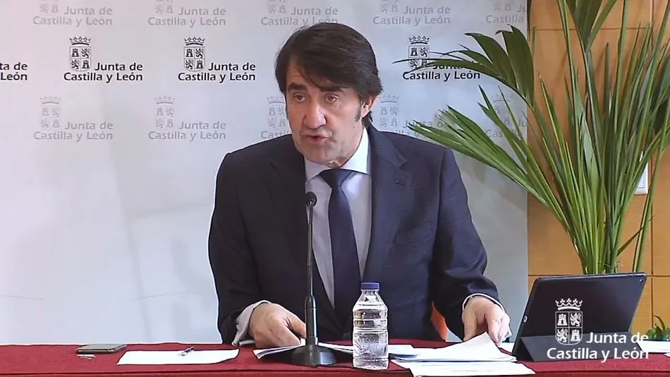 El consejero de Fomento y Medio Ambiente de la Junta de Castilla y León, Juan Carlos Suárez-Quiñones. - JCYL