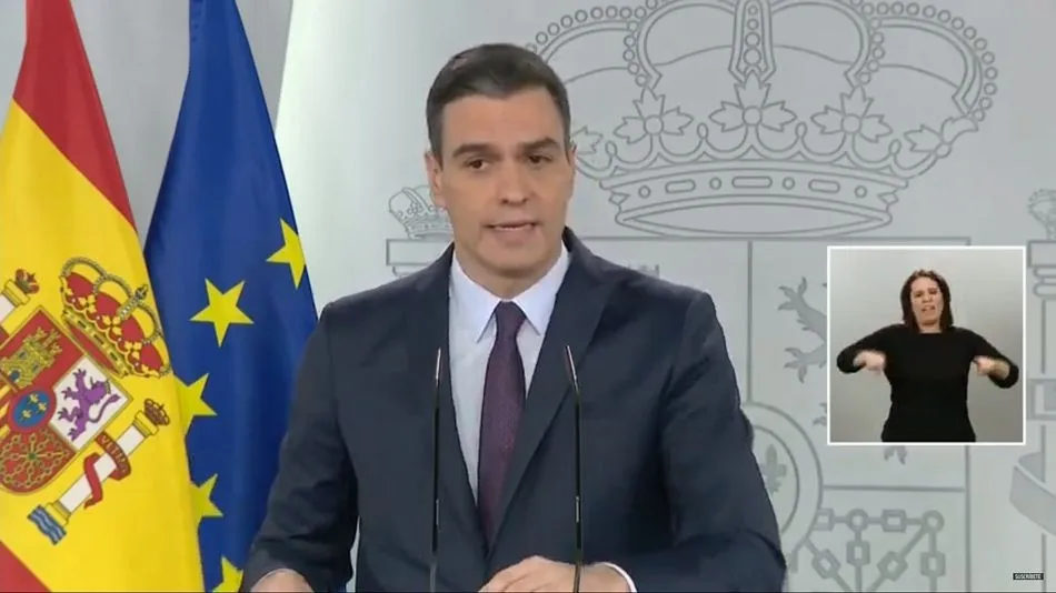 El presidente del Gobierno, Pédro Sánchez