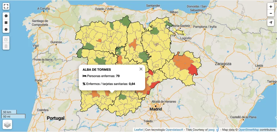 Foto 3 - Treinta y cuatro personas han fallecido por COVID-19 en la zona b&aacute;sica de salud de Alba de Tormes