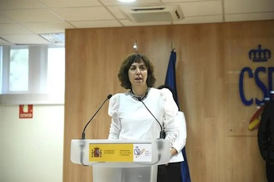 La presidenta del Consejo Superior de Deportes (CSD), Irene Lozano - Archivo