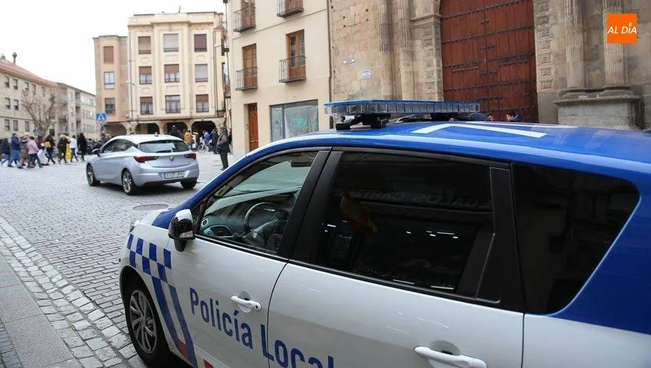 Vehículo de la Policía Local de Salamanca