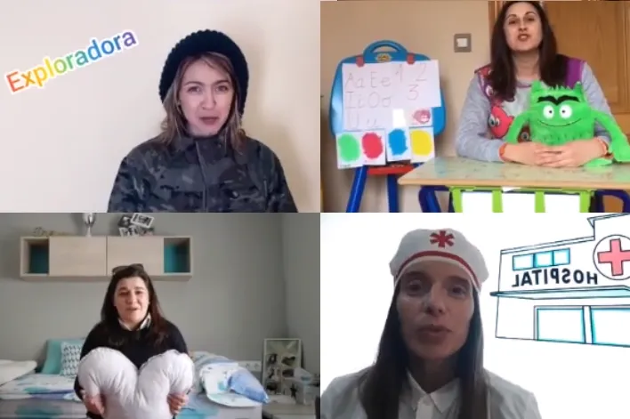 Las responsables de la Escuela Infantil ponen voz a sus niños para felicitar a todas las madres  